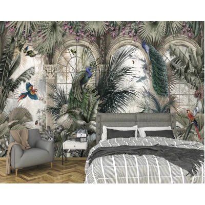 Fototapet fara imbinari Birds Home Premier Decor