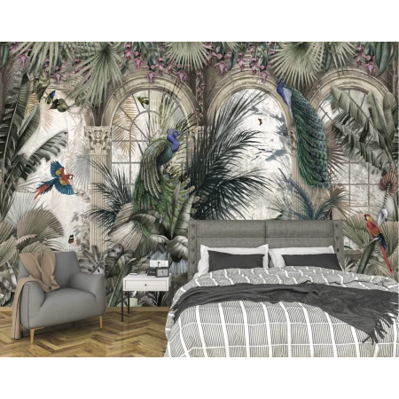 Fototapet fara imbinari Birds Home Premier Decor