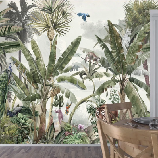 Fototapet fara imbinari Tropical Home