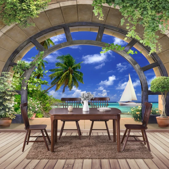 Fototapet fara imbinari Sea View