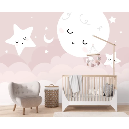 Fototapet fara imbinari Pink Dream