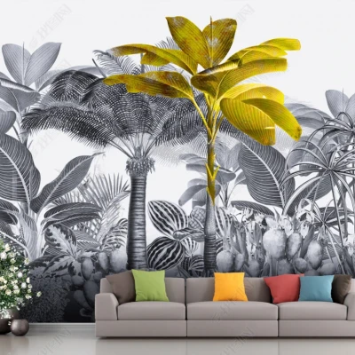 Fototapet fara imbinari Dream Golden Tropical Tree Premier Decor