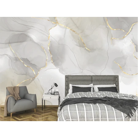 Fototapet Abstract Waves - O Piesă de Artă Fluidă pentru Interioare Moderne Premier Decor
