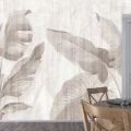 Fototapet Mural Leaf Shadow - Umbra Frunzelor pe perete