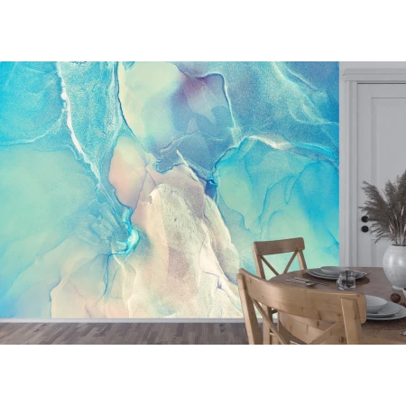 Fototapet fara imbinari Dream Water Watercolor Abstraction