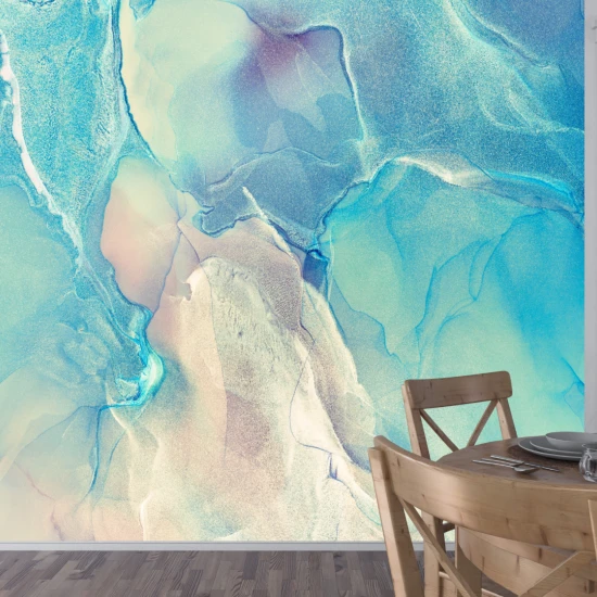 Fototapet fara imbinari Dream Water Watercolor Abstraction