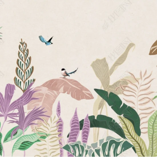 Fototapet fara imbinari Dream Tropical Flora