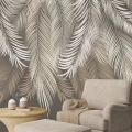 Tapet fara imbinari Fallen Leaf material in