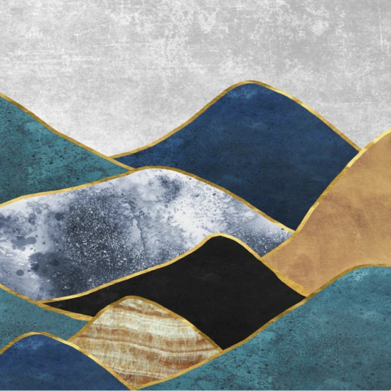 Tapet fara imbinari Dealuri Abstracte