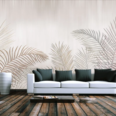 Fototapet fara imbinari Leaf Shade Premier Decor