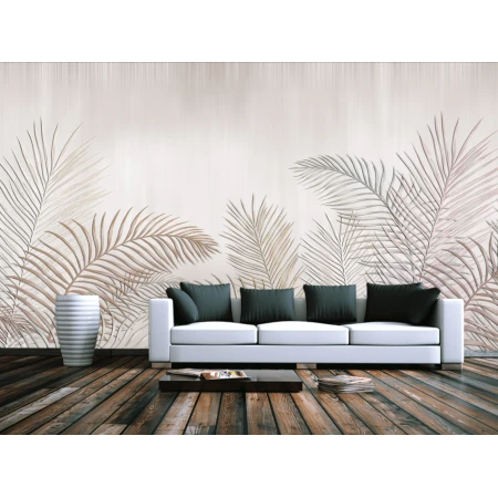 Fototapet fara imbinari Leaf Shade Premier Decor