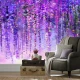 Fototapet fara imbinari Dream Magical Lilac Flowers