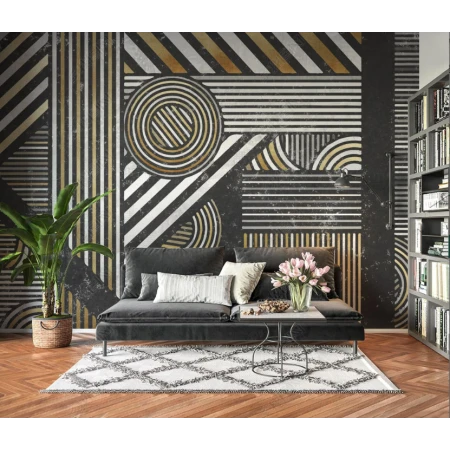 Fototapet fara imbinari Dream Oriz Geometric Premier Decor
