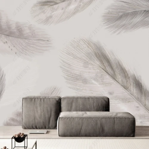 Fototapet fara imbinari Dream Delicate Feathers