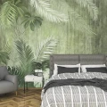 Fototapet fara imbinari Tropic Green Fresco