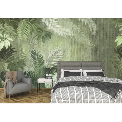 Fototapet fara imbinari Tropic Green Fresco Premier Decor