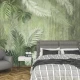 Fototapet fara imbinari Tropic Green Fresco
