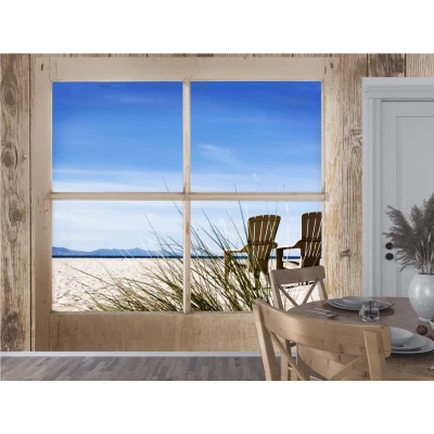 Fototapet fara imbinari Abstract Window Premier Decor