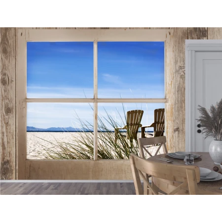 Fototapet fara imbinari Abstract Window Premier Decor