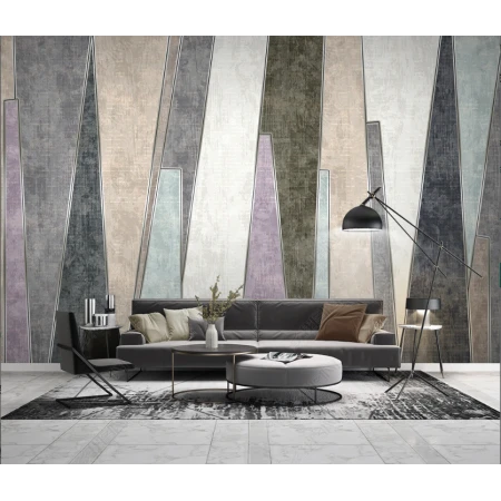 Fototapet fara imbinari Dream Symmetrical Triangle Premier Decor