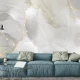 Fototapet Abstract Waves - O Piesă de Artă Fluidă pentru Interioare Moderne