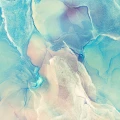 Fototapet fara imbinari Dream Water Watercolor Abstraction