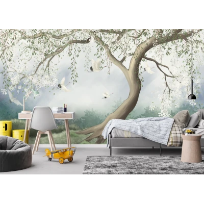 Fototapet fara imbinari Tree From The Mystery Garden Premier Decor
