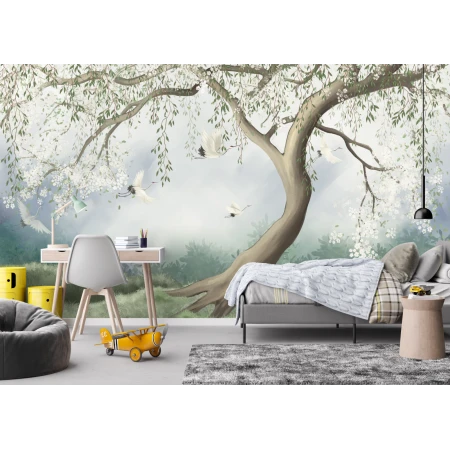 Fototapet fara imbinari Tree From The Mystery Garden Premier Decor