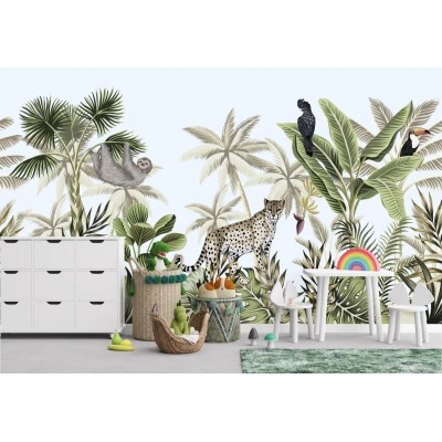 Fototapet fara imbinari Jungle World Premier Decor