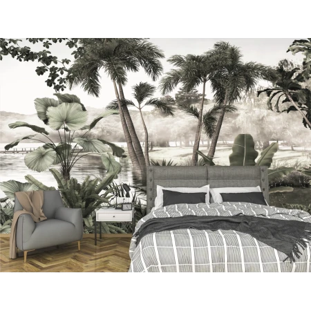 Tapet fara imbinari Jungle Lake Premier Decor