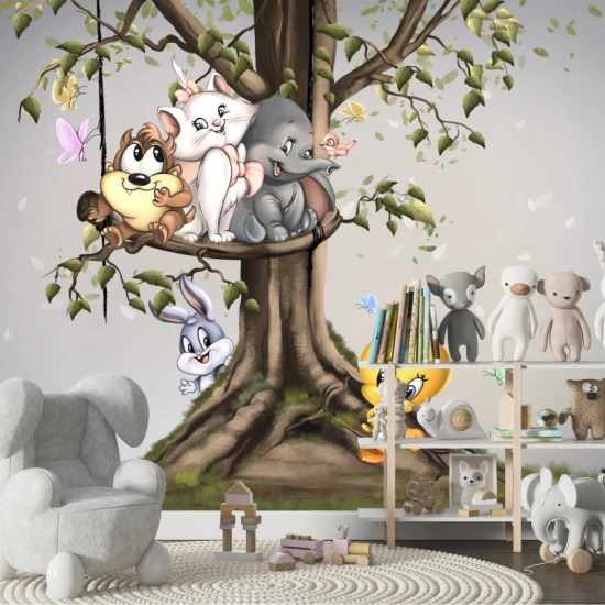 Tapet fara imbinari Cute Friends