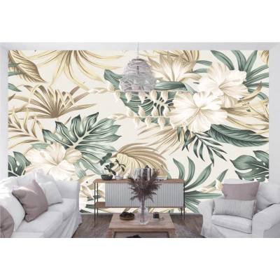 Fototapet fara imbinari Abstract Flower Premier Decor