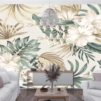 Fototapet fara imbinari Abstract Flower Premier Decor