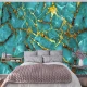 Fototapet fara imbinari Green Marble