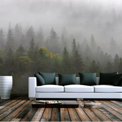Fototapet fara imbinari Enigmatic Forest Premier Decor