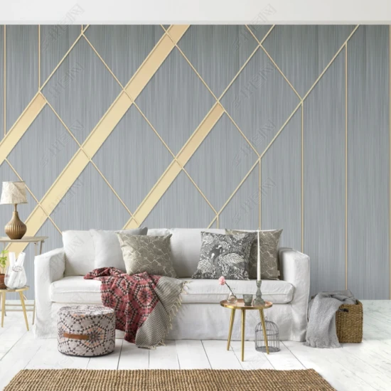 Fototapet fara imbinari Dream Abstraction Line Gold