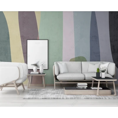 Fototapet fara imbinari Dream Shapes Abstract Minimalist Premier Decor