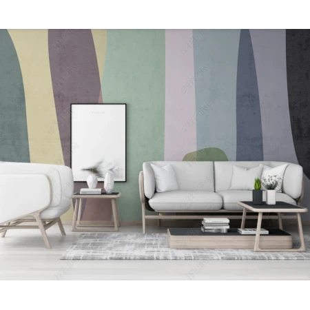 Fototapet fara imbinari Dream Shapes Abstract Minimalist Premier Decor