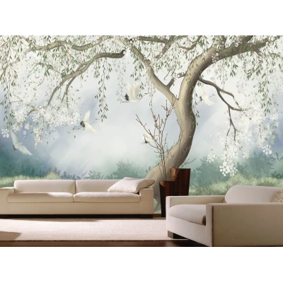 Fototapet fara imbinari Tree From The Mystery Garden Premier Decor