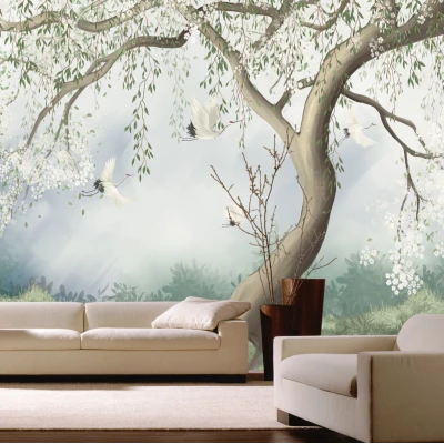 Fototapet fara imbinari Tree From The Mystery Garden Premier Decor