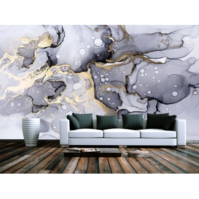 Fototapet fara imbinari Dream Gold Steam Premier Decor