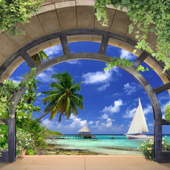 Fototapet fara imbinari Sea View