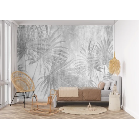 Fototapet fara imbinari Pastel Leaf Premier Decor