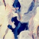 Fototapet fara imbinari Abstraction Watercolor Feathers