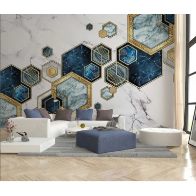Fototapet fara imbinari Geometry Fashion Modern Premier Decor