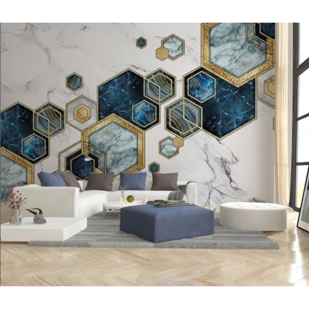 Fototapet fara imbinari Geometry Fashion Modern