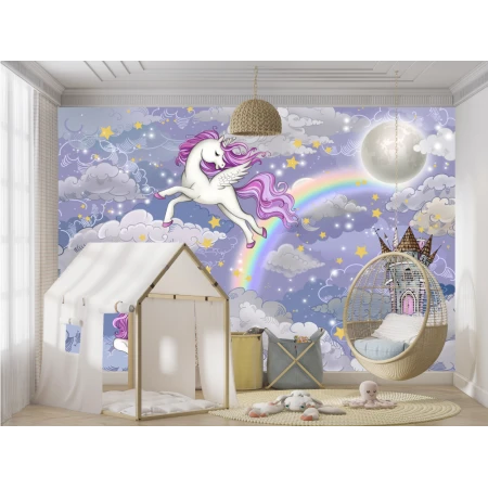 Tapet fara imbinari Magic Unicorn Premier Decor