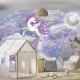 Tapet fara imbinari Magic Unicorn