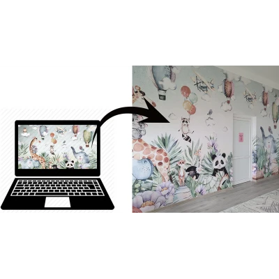 Creaza-ti Propriul Fototapet 3D Personalizat Pentru Living Dormitor Sau Camera Copilului Premier Decor