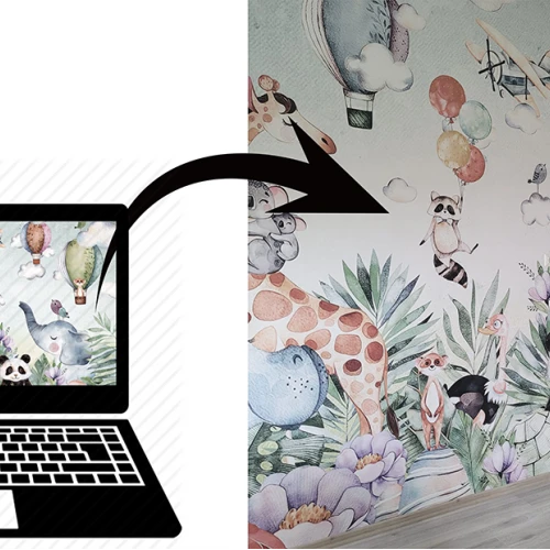 Creaza-ti Propriul Fototapet 3D Personalizat Pentru Living Dormitor Sau Camera Copilului